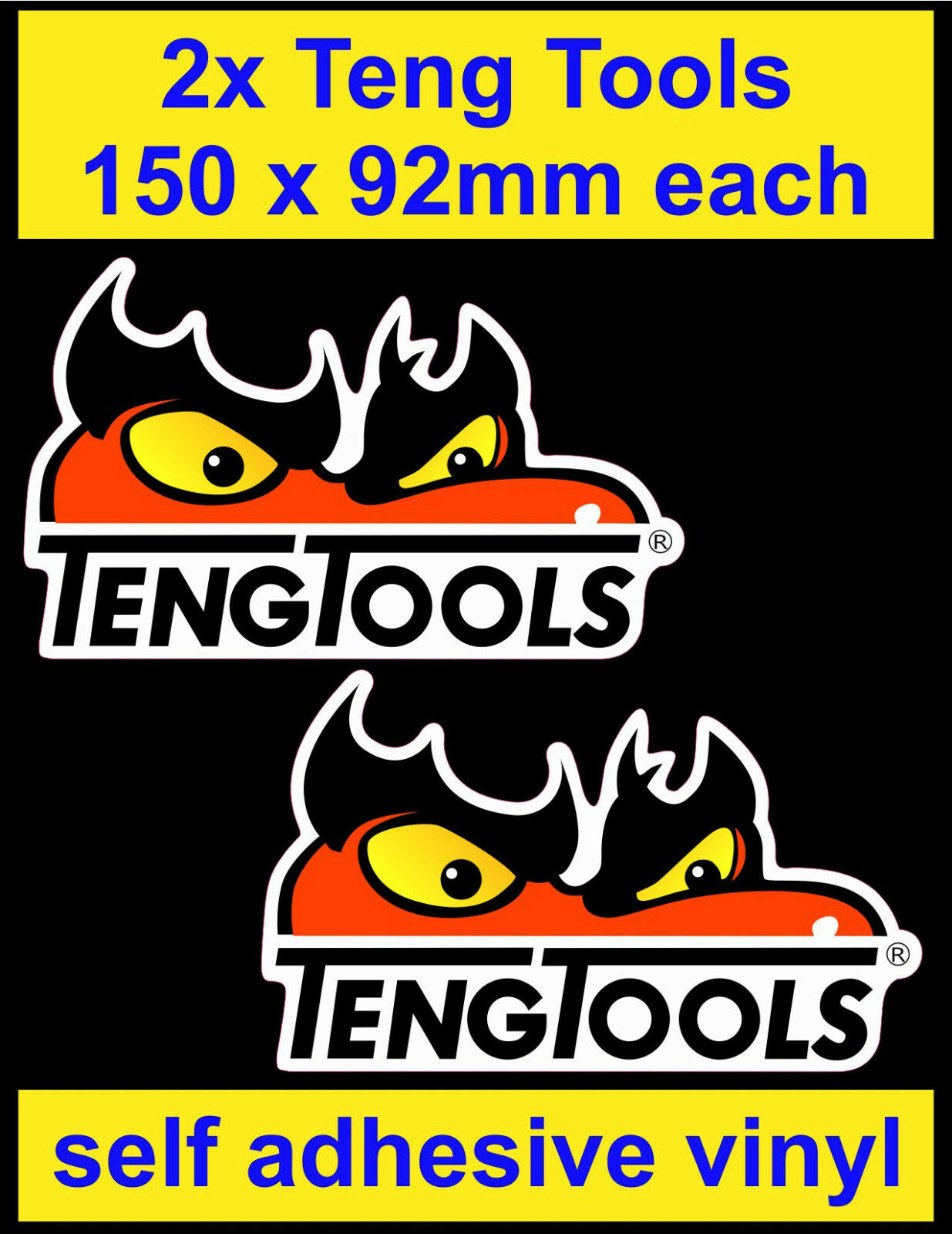 2 Teng Tools 스폰서 스티커 motorspor - Workshop Tools Logo 리뷰 및 가격