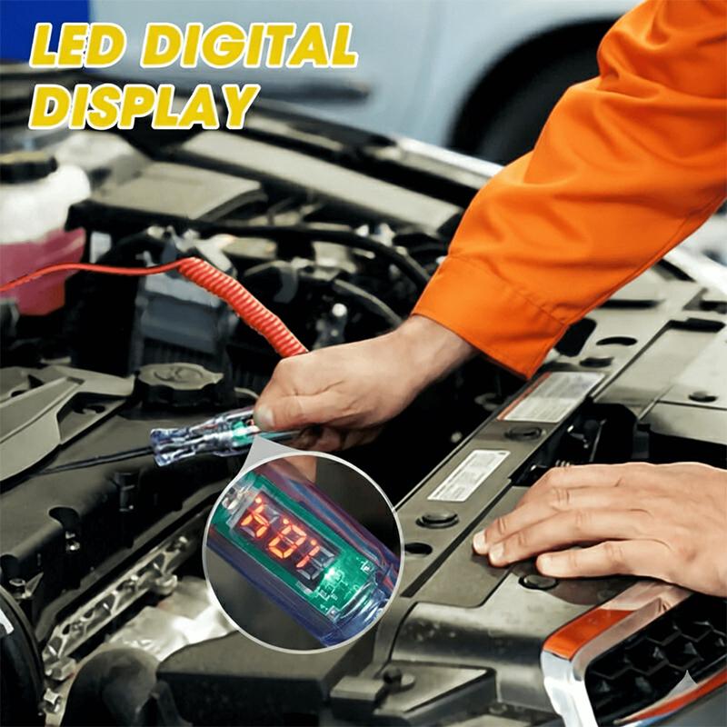 3V 120V 전압 테스터 펜 디지털 디스플레이 긴 프 - Workshop Tools Uses 리뷰 및 가격