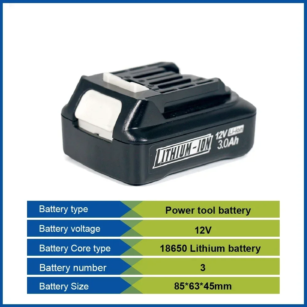 마키타 12V 3.0Ah 충전식 리튬 배터리 BL102 - Makita Drill Hp1640 리뷰 및 가격