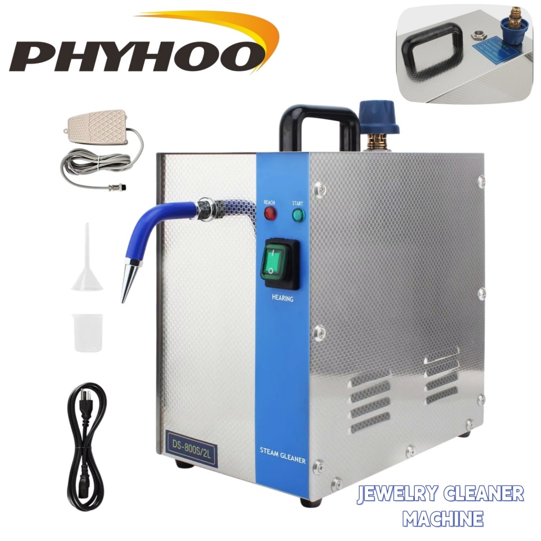 PHYHOO 1300W 쥬얼리 스팀 클리너 용량 2L  - Workshop Tools Steam 리뷰 및 가격